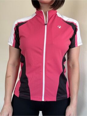 Bontrager Pink Short Sleeve Cycling Jersey L